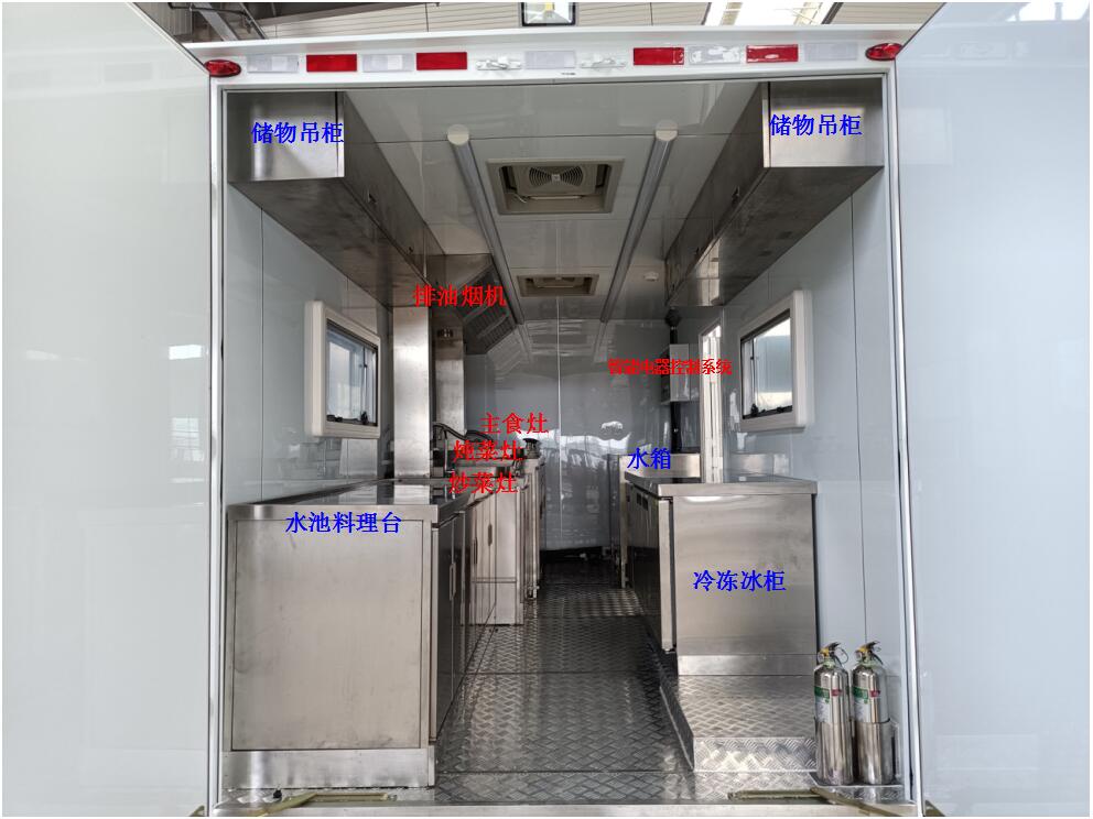 神探牌JYG5080XZC型野外自行式炊事车